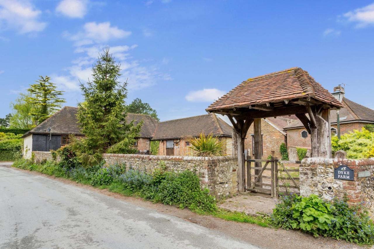 Dyke Farm Barn Near Brighton By Huluki Sussex Stays Exterior foto